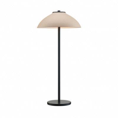 Vali bordslampa hög, svartstruktur/sandstruktur 50cm