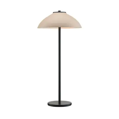 Vali bordslampa hög, svartstruktur/sandstruktur 50cm