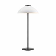 Vali bordslampa hög, svartstruktur/vitstruktur 50cm