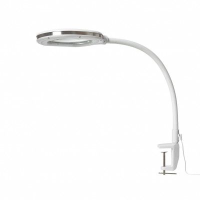 Varnhem förstoringslampa, vit