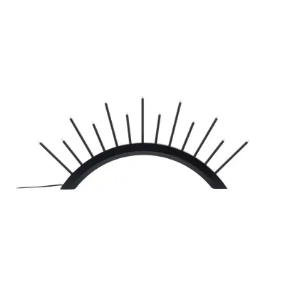 VENTURE DESIGN Kettilsås bordslampa - svart MDF