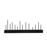 VENTURE DESIGN Kungsberget bordslampa - svart MDF och svart stål (77cm)