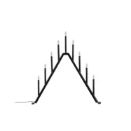 VENTURE DESIGN Oare bordslampa - svart stål (64cm)