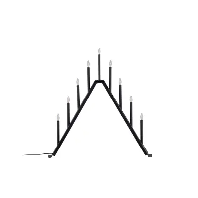 VENTURE DESIGN Oare bordslampa - svart stål (64cm)