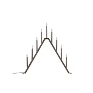 VENTURE DESIGN Oare bordslampa - moccastål (64cm)