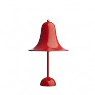 Verpan - Pantop Bordslampa Ø23 Bright Red