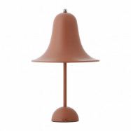 Verpan Pantop bordslampa Ø23 cm Matt terracotta