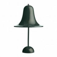 Verpan Pantop portable bordslampa 30 cm Dark Green