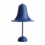 Verpan Pantop portable bordslampa 30 cm Matt classic blue