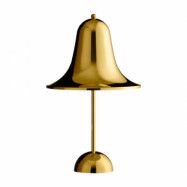 Verpan Pantop portable bordslampa 30 cm Shiny brass