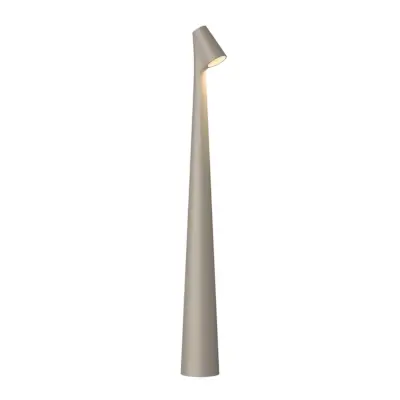 Vibia - Africa Portable, mörkbeige, höjd 45 cm, LED, batteri –