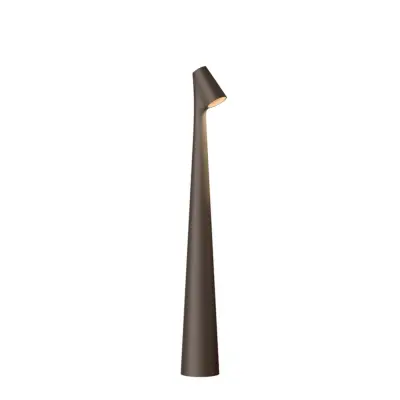 Vibia - Africa Portable, mörkbrun, höjd 40 cm, LED, batteri –