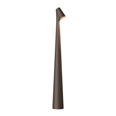 Vibia - Africa Portable, mörkbrun, höjd 45 cm, LED, batteri –