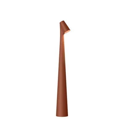 Vibia - Africa Portable, terrakotta, höjd 40 cm, LED, batteri –