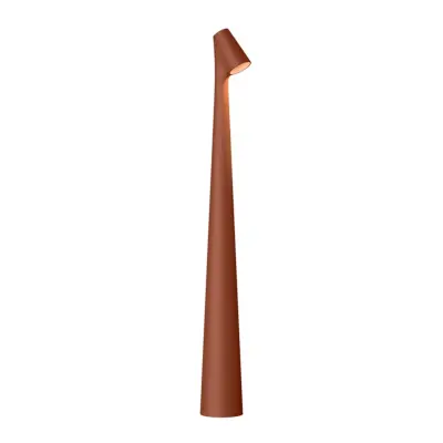 Vibia - Africa Portable, terrakotta, höjd 45 cm, LED, batteri –