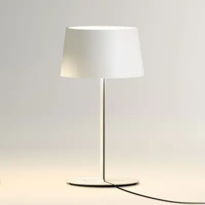 Vibia - Warm 4896 bordslampa, Ø 22 cm, vit
