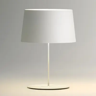 Vibia - Warm 4901 bordslampa, Ø 42 cm, vit