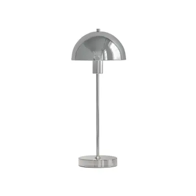 Vienda bordslampa, krom, höjd 50 cm, metall, E14 – Herstal - Sovrum - Modern - Med en ljuskälla