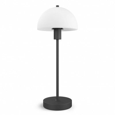 Vienda bordslampa svart/glas E14