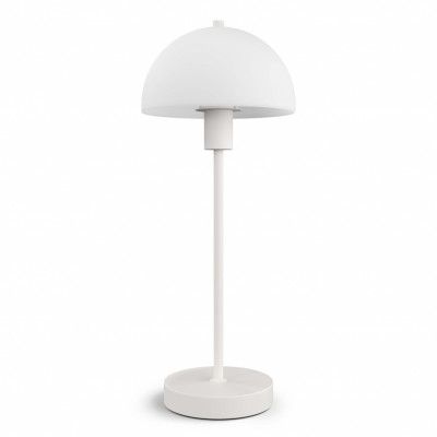 Vienda bordslampa vit/glas E14