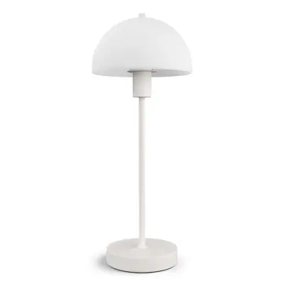 Vienda bordslampa vit/glas E14