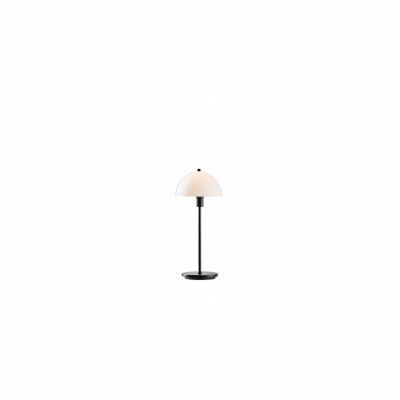 Vienda X bordslampa svart/glas E14