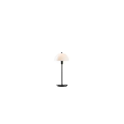 Vienda X bordslampa svart/glas E14