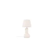 VIND COLLECTION Mellerud bordslampa - beige linne och beige betong