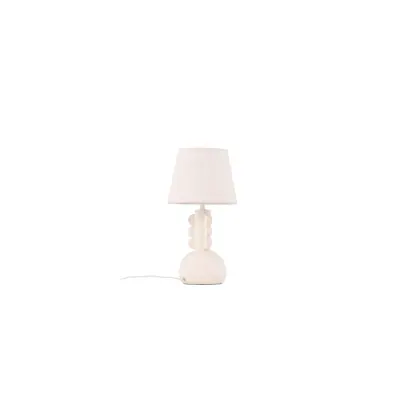 VIND COLLECTION Mellerud bordslampa - beige linne och beige betong