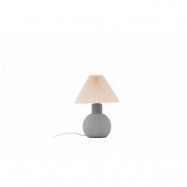 VIND COLLECTIONÄlvsborg bordslampa - grått linne och grå betong