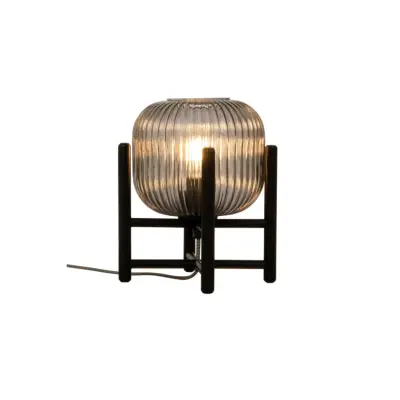 Vinda Bordlampa Liten, Svart/Rök