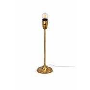 Vintage by Bright 1-2-3 Brass Lampfot – Skulpterad Bas