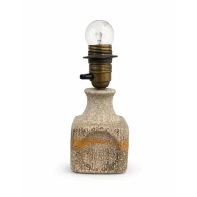 Vintage by Bright 1-2-3 Lampfot Grå, Stengods 20cm