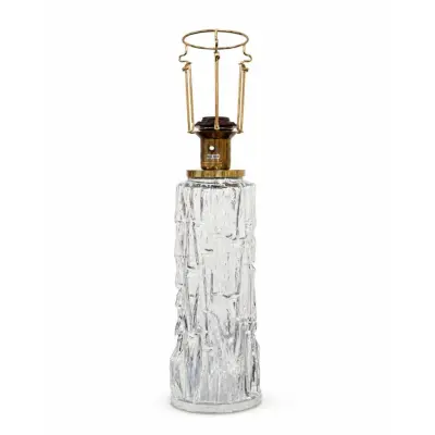 Vintage by Bright 1-2-3 Lampfot Transparent, Glas 60cm