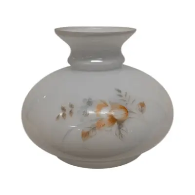 Vintage by Bright 1-2-3 Vestaskärm, vit blom 10 cm