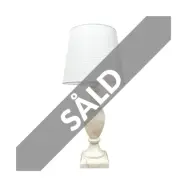 Vintage Lampfot 3, marmor