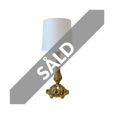 Vintage Liten mässingfot