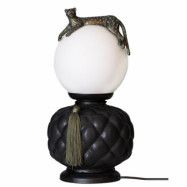 Viva La Diva Bordslampa H45cm Svart/vit matt