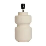 Evy bordslampa, vit, höjd 37 cm, keramik, E27 – Watt&Veke - Vardagsrum - Design - Med en ljuskälla