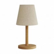Watt&Veke Tess table portable bordslampa Ø15 cm Natural