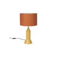 WHITE LABEL LIVING Bordslampa Kaja Earth Red