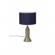 WHITE LABEL LIVING Bordslampa Kaja Mörkblå