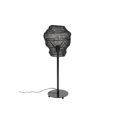 WHITE LABEL LIVING Lena bordslampa - svart metall