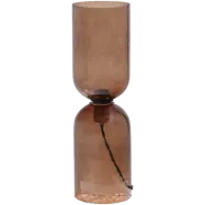 WOOOD Gigi Bordslampa Hamrad Glas 51X15Cm Brun