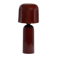 WOOOD Lumira Bordslampa Metall Högglans Brun/Röd