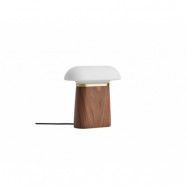 Woud - Nova Bordslampa Walnut/Opal