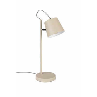 ZUIVER Buckle Head bordslampa - beige metall