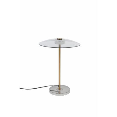 ZUIVER Float bordslampa - glas och guldjärn
