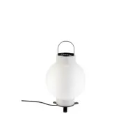 ZUIVER Nomad bordslampa - vitt glas och järn