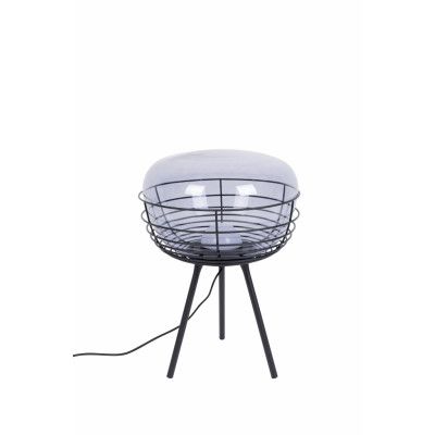 ZUIVER Bordslampa Smokey Black